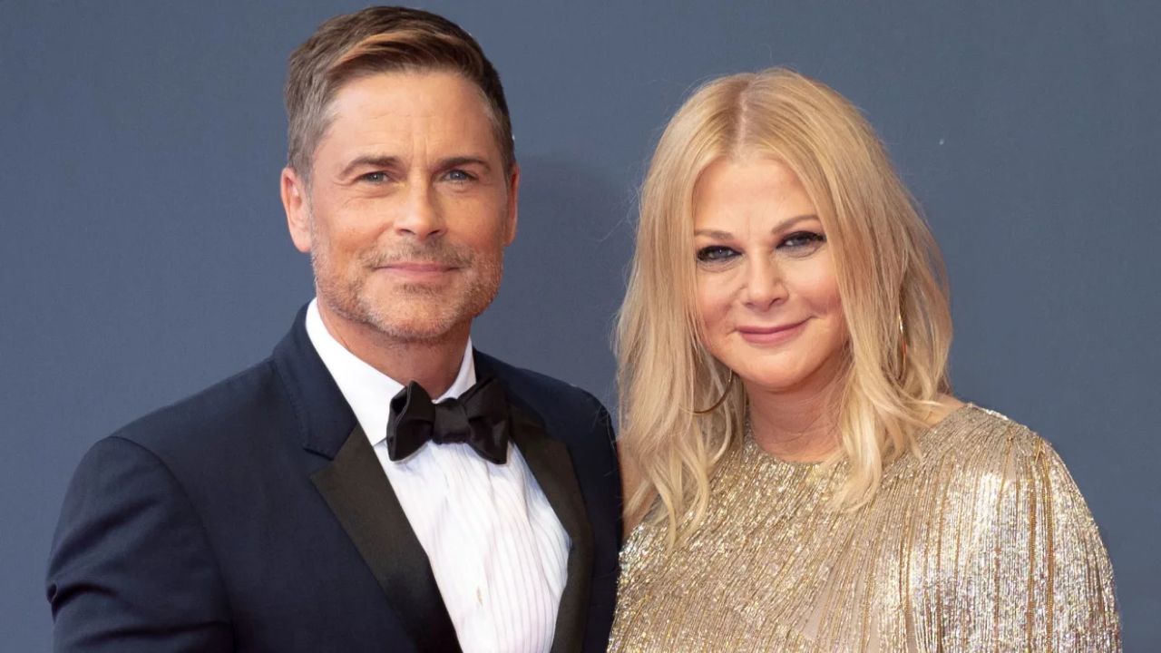 Rob Lowe and his wife, Sheryl Berkoff.