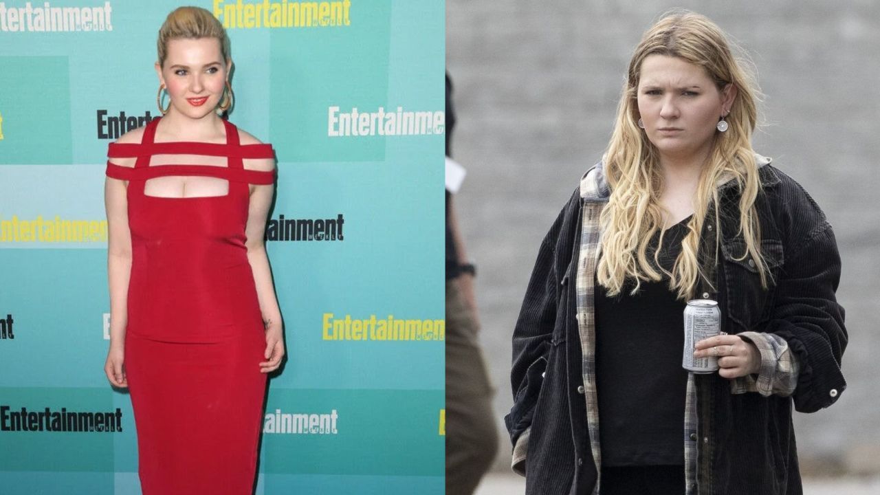 Abigail Breslin before and after weight gain.