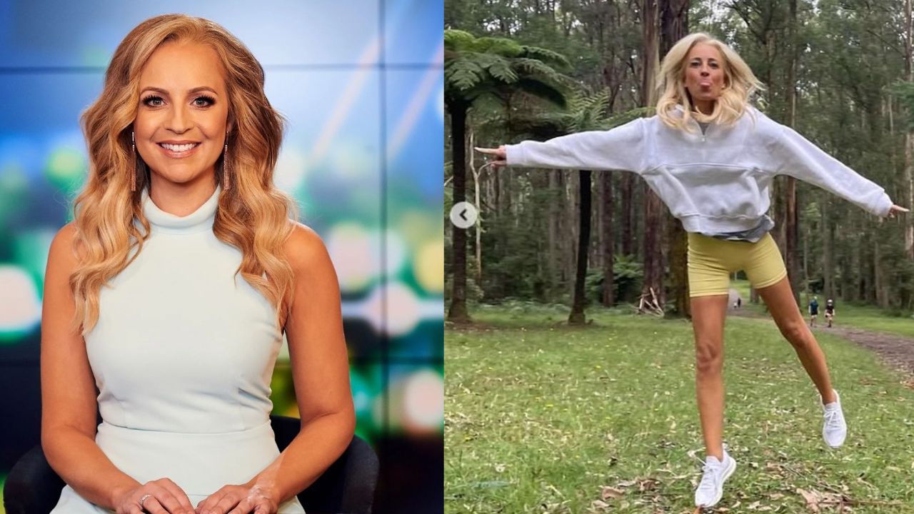 Carrie Bickmore before and after weight loss.