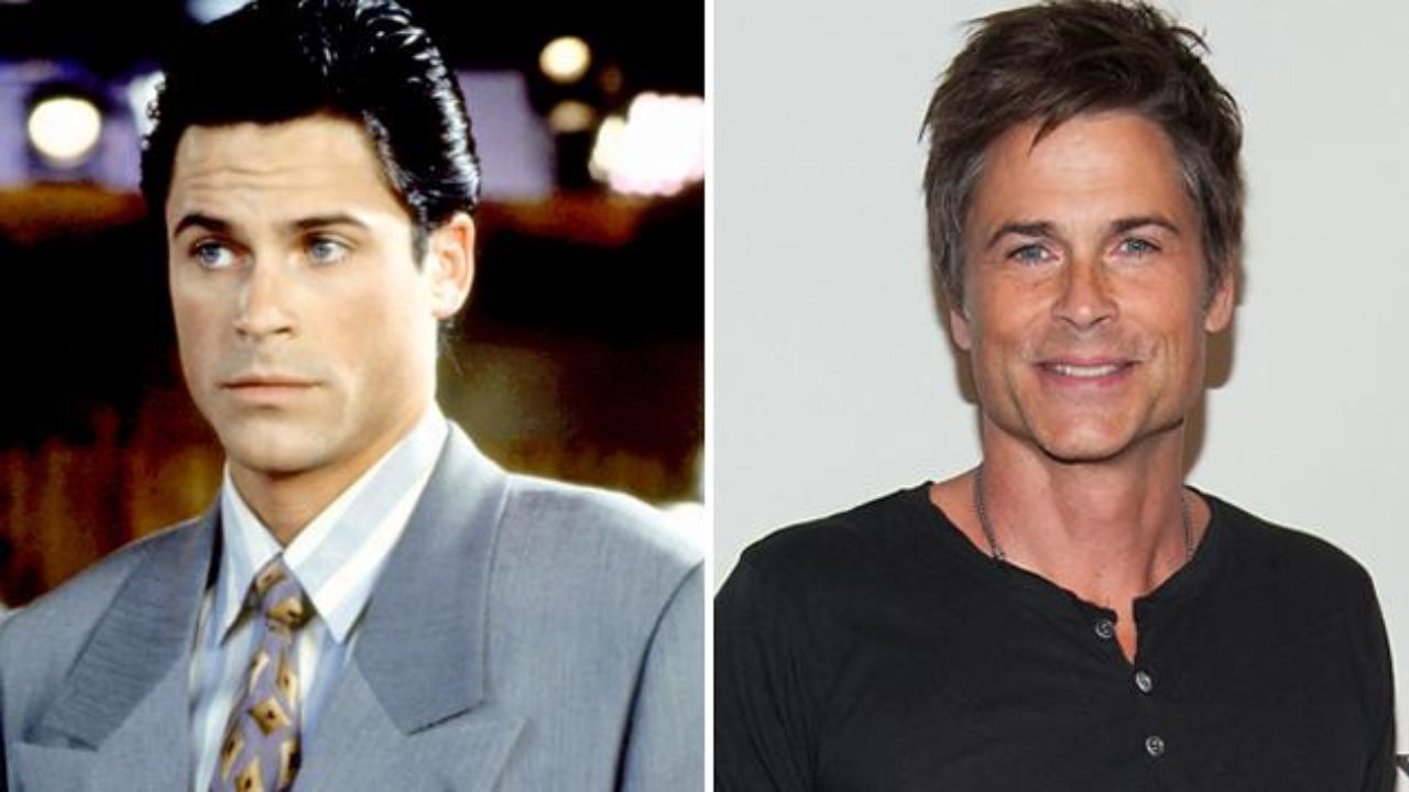 Rob Lowe before and after possible plastic surgery.