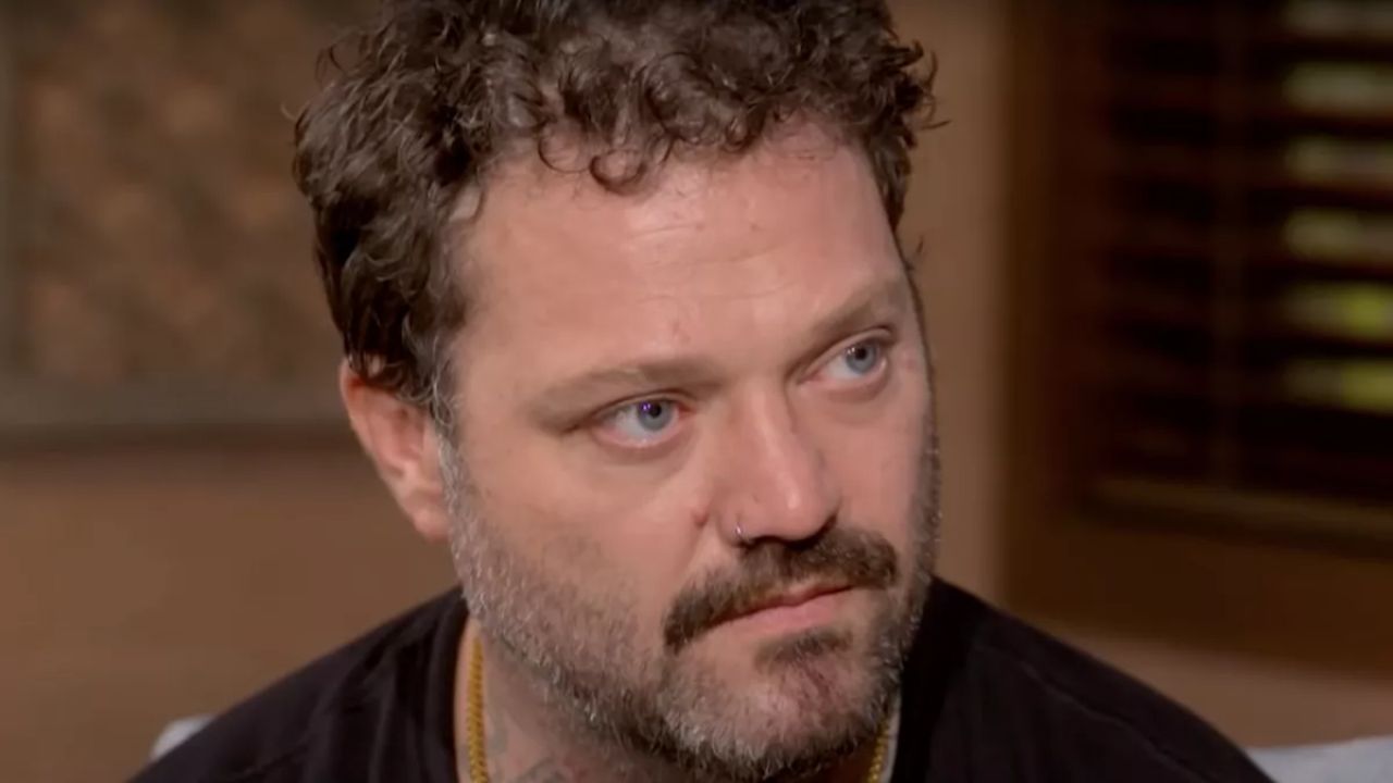 Bam Margera was charged with domestic violence after kicking his girlfriend, Jessica.
