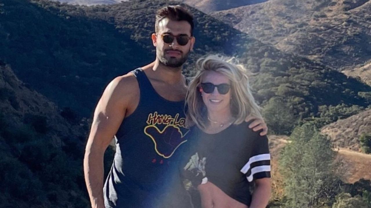 Britney Spears and her husband, Sam Asghari.