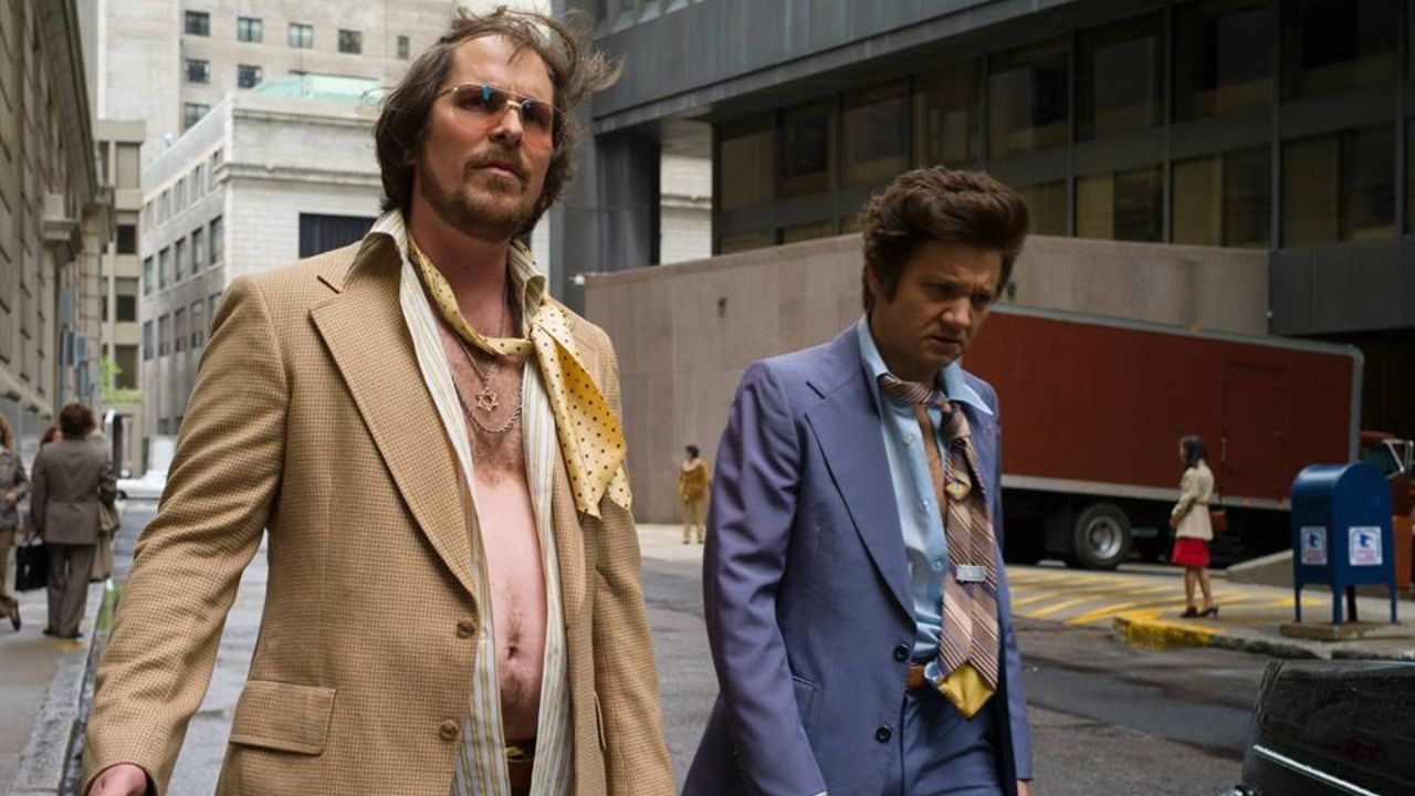 Christian Bale gained 43 pounds for his role in American Hustle.