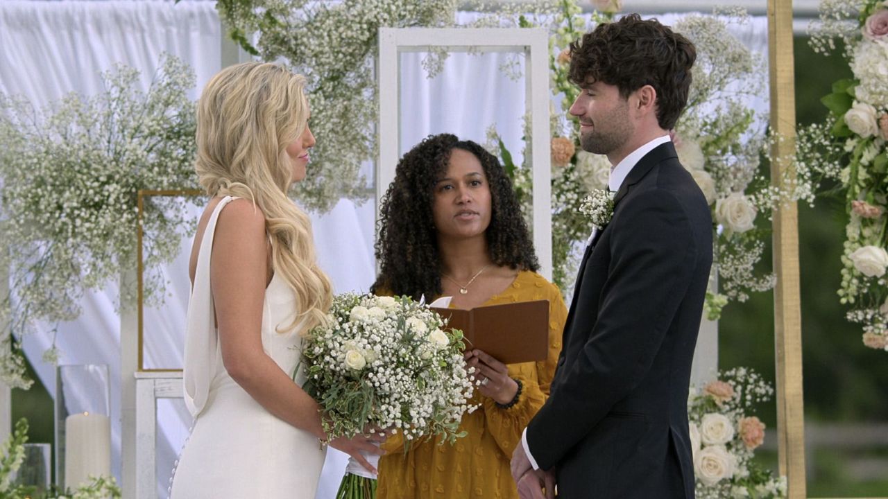 Paul Peden and Micah at the altar.