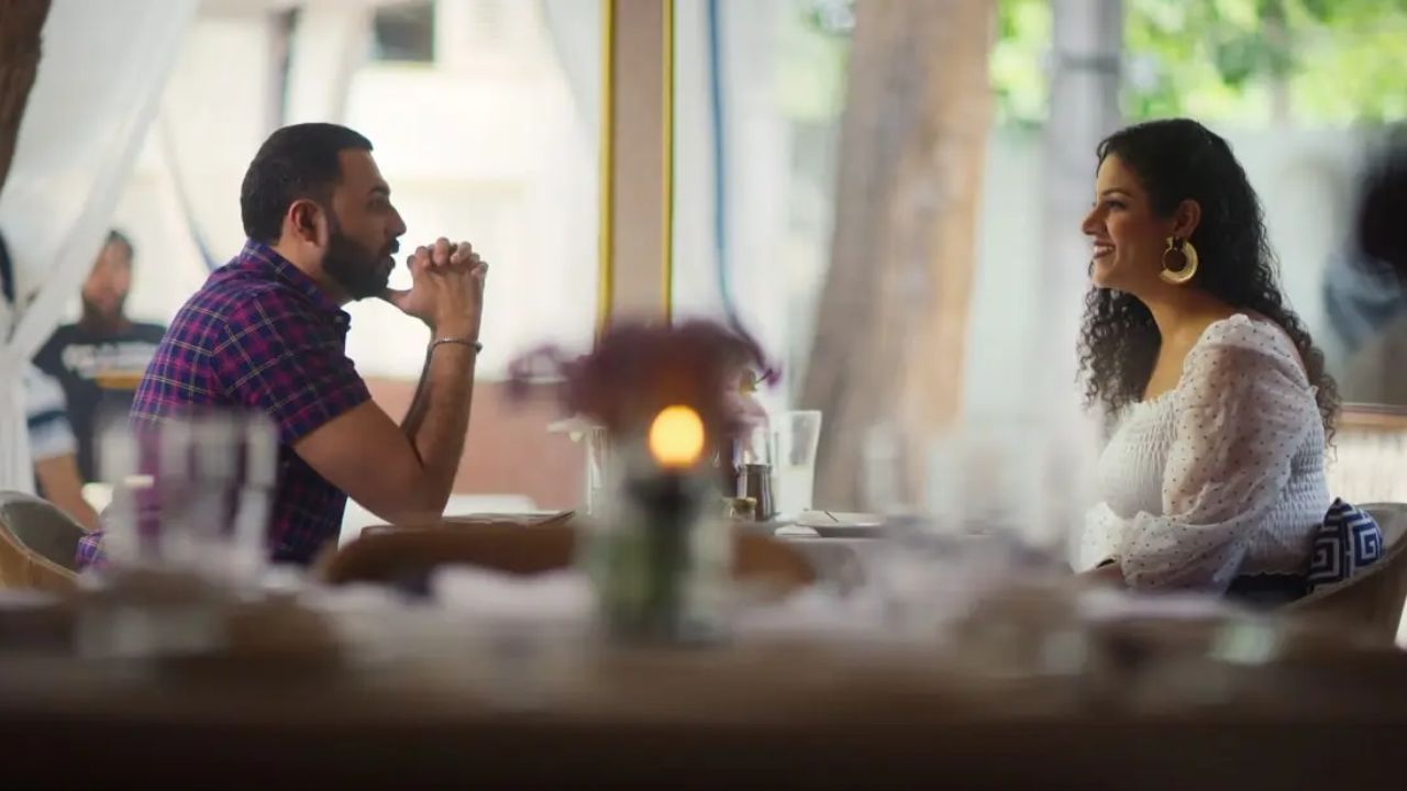 Pavneet Kaur and Tushar Tyagi on their first date.