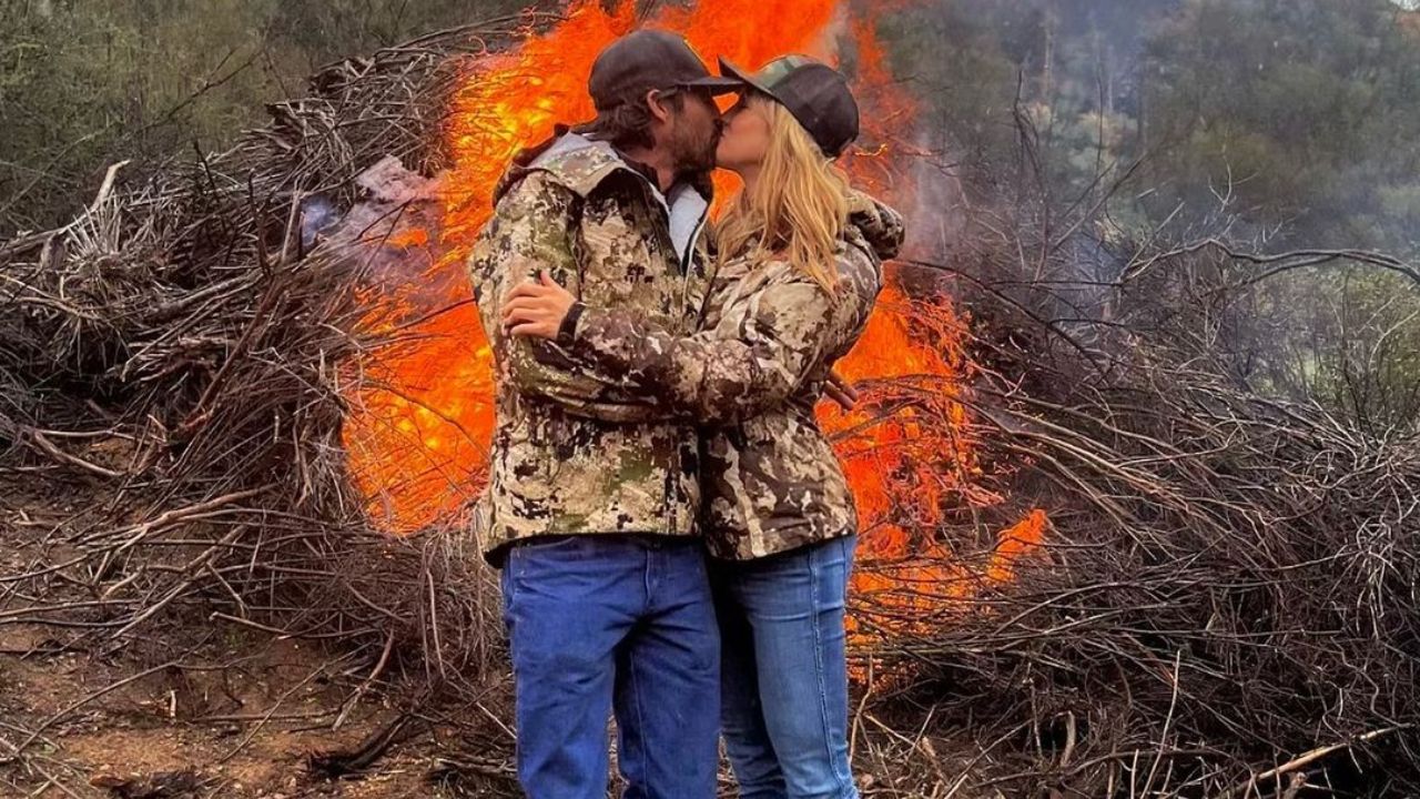 Ryan Bingham and his girlfriend, Hassie Harrison.