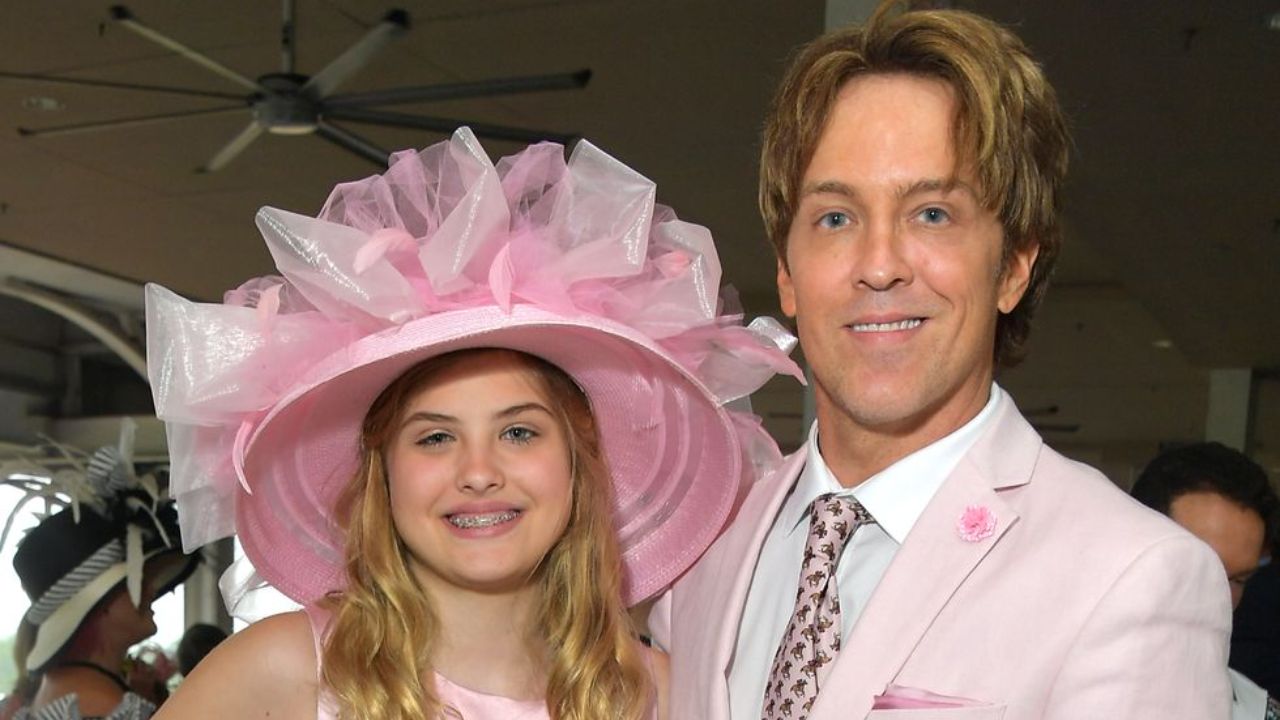 Anna Nicole Smith's daughter, Dannielynn, and her biological father, Larry Birkhead.