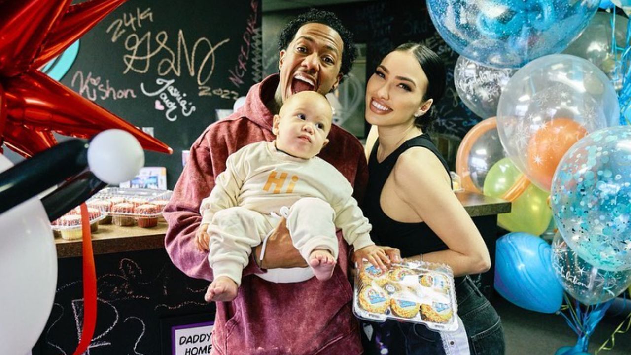 Bre Tiesi and Nick Cannon have a baby together. blurred-reality.com