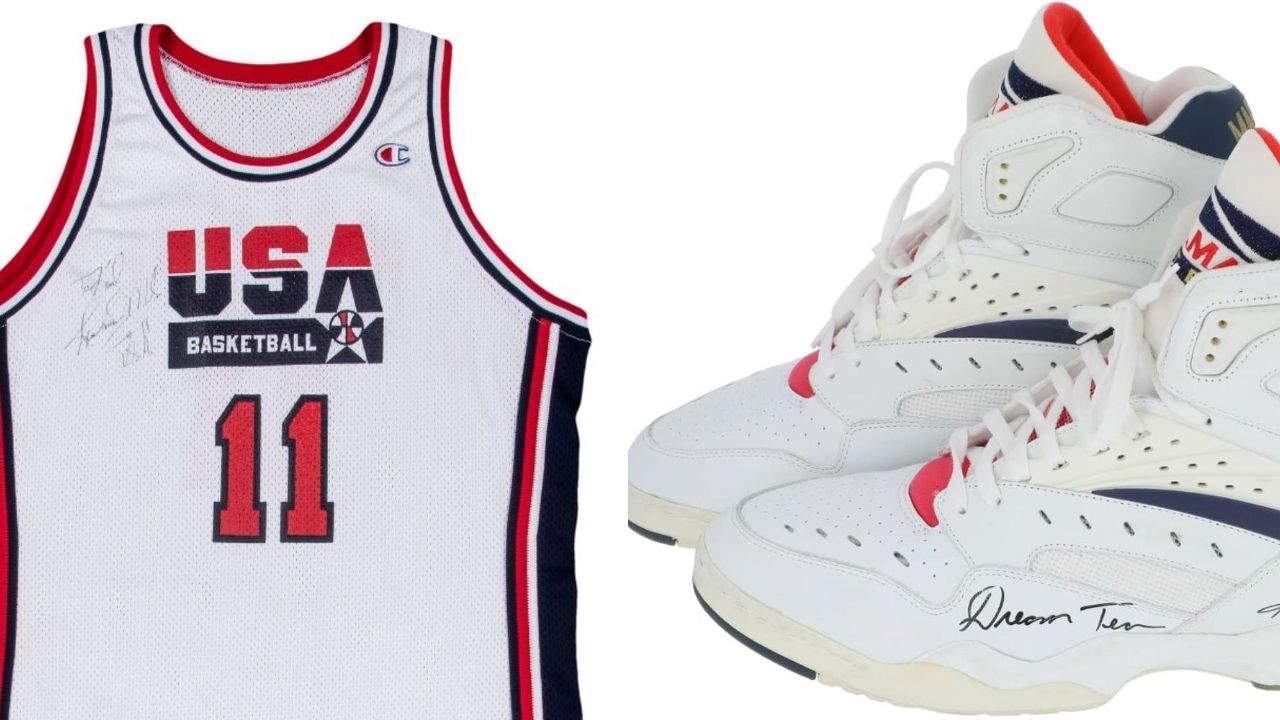Karl Malone Dream Team Auction: Find the NBA Legend’s Collection on Goldin Auctions!