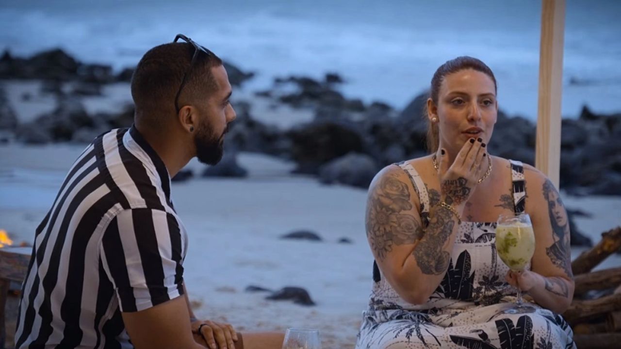 Bianca Sessa and Jarbas Andrade on Love Is Blind: Brazil. blurred-reality.com