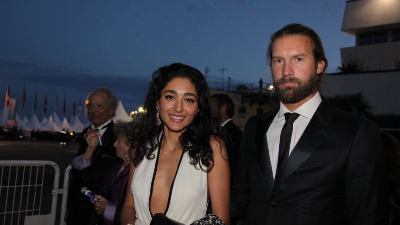 Golshifteh Farhani and her second husband, Christos Dorje Walker. blurred-reality.com