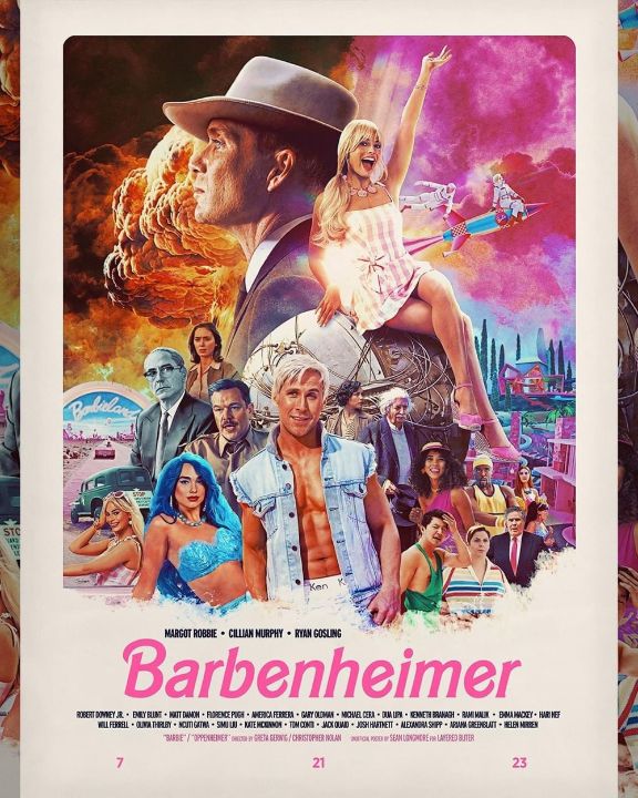 Barbie wins over Oppenheimer in the domestic box office. blurred-reality.com
