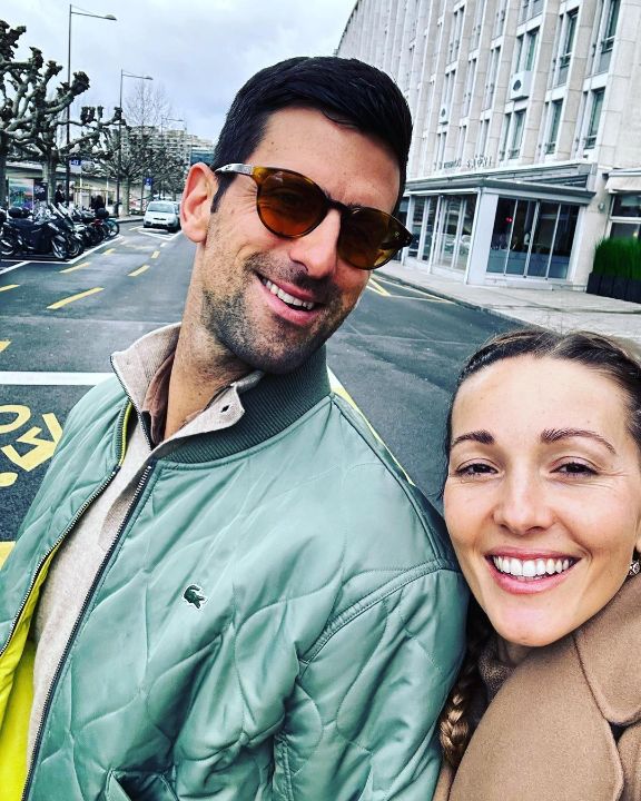 Novak Djokovic's wife, Jelena, previously hinted that she might be deaf. blurred-reality.com