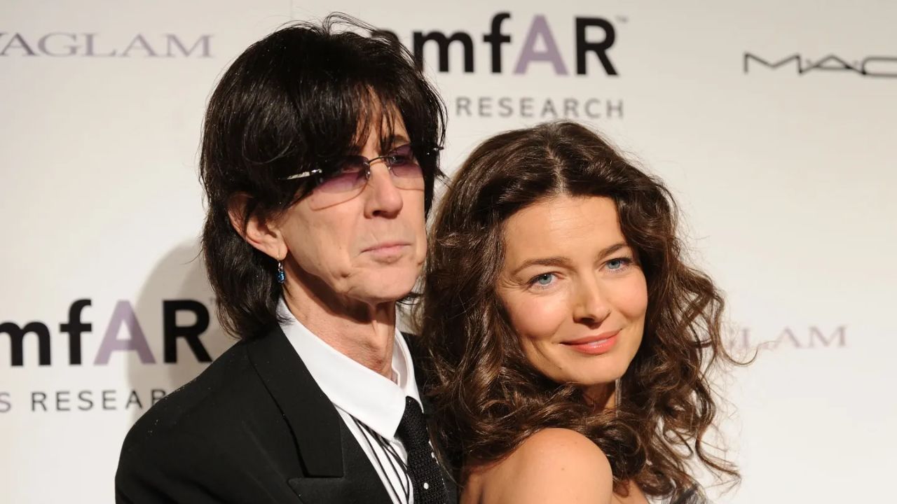 Paulina Porizkova and her ex-husband, Ric Ocasek. blurred-reality.com