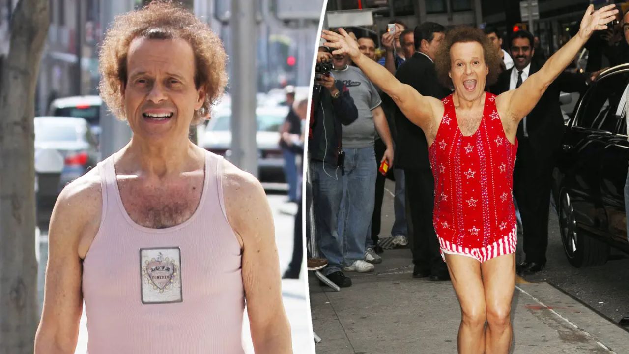 No photos suggest that Richard Simmons used to wear headbands. blurred-reality.com