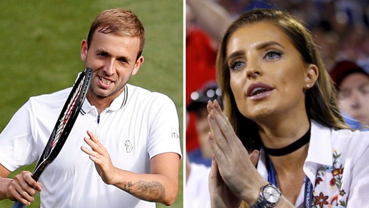 Dan Evans and his girlfriend, Aleah Evans, have been dating since 2017. blurred-reality.com