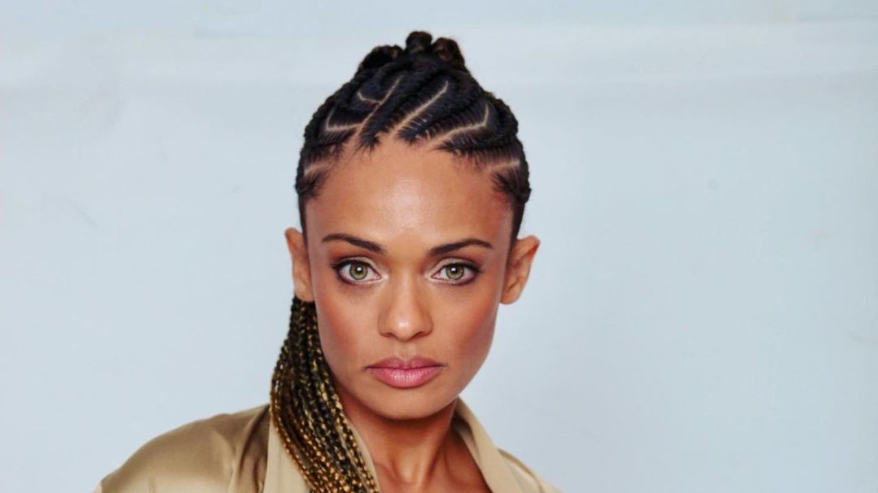 Kandyse McClure was born with hazel-colored eyes. blurred-reality.com