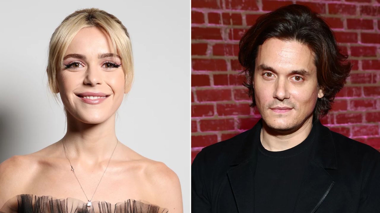 Kiernan Shipka is rumored to be dating John Mayer at the moment. blurred-reality.com