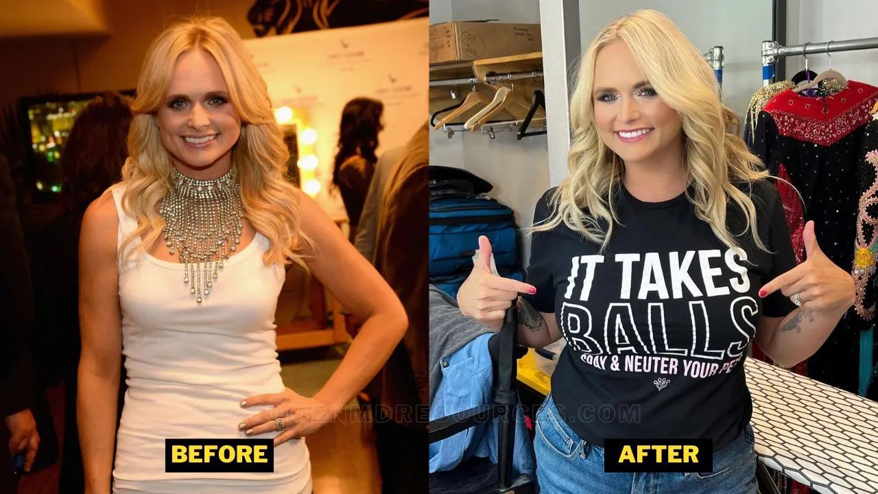 Miranda Lambert before and after weight gain. blurred-reality.com