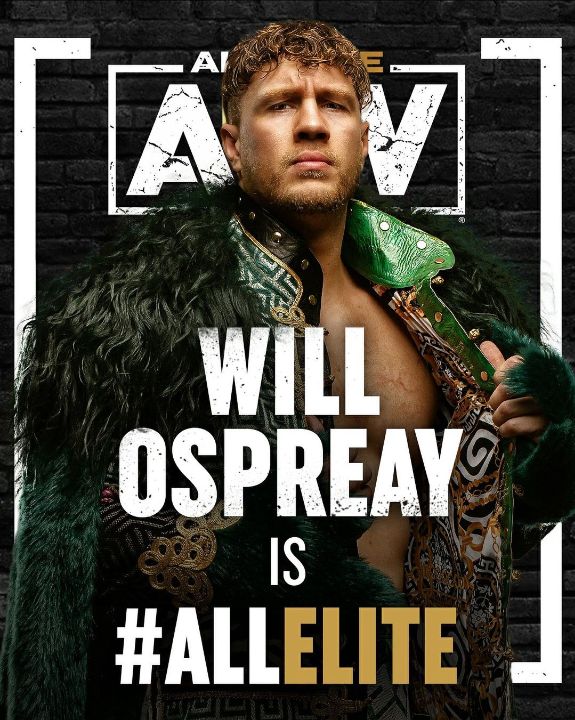 Will Ospreay recently signed with AEW. blurred-reality.com