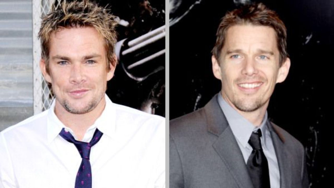 Ethan Hawke and Kevin Bacon are 8th cousins 2 times removed. blurred-reality.com