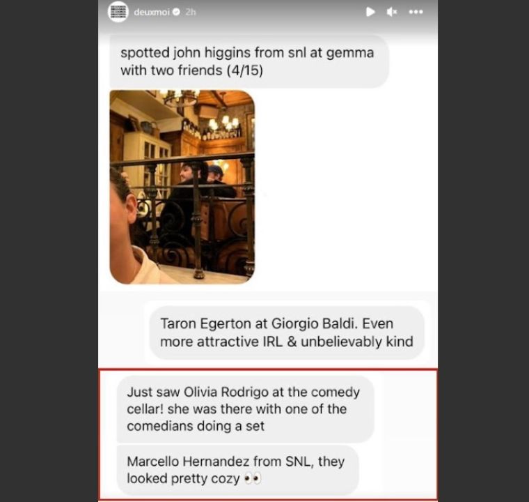 Deuxmoi once reported that Marcello Hernandez was dating Olivia Rodriguez. blurred-reality.com