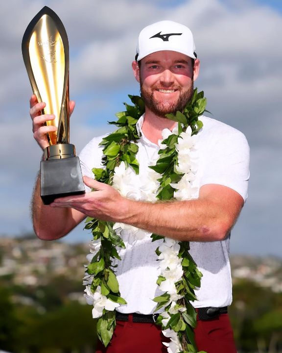 Grayson Murray after winning the Sony Open on Sunday. blurred-reality.com