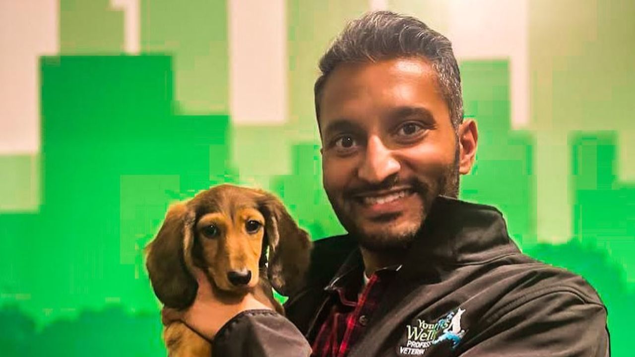 Love is Blind Indian Guy: Dr. Abhishek Shake Chatterjee is a Veterinarian at Companion Animal Hospital!