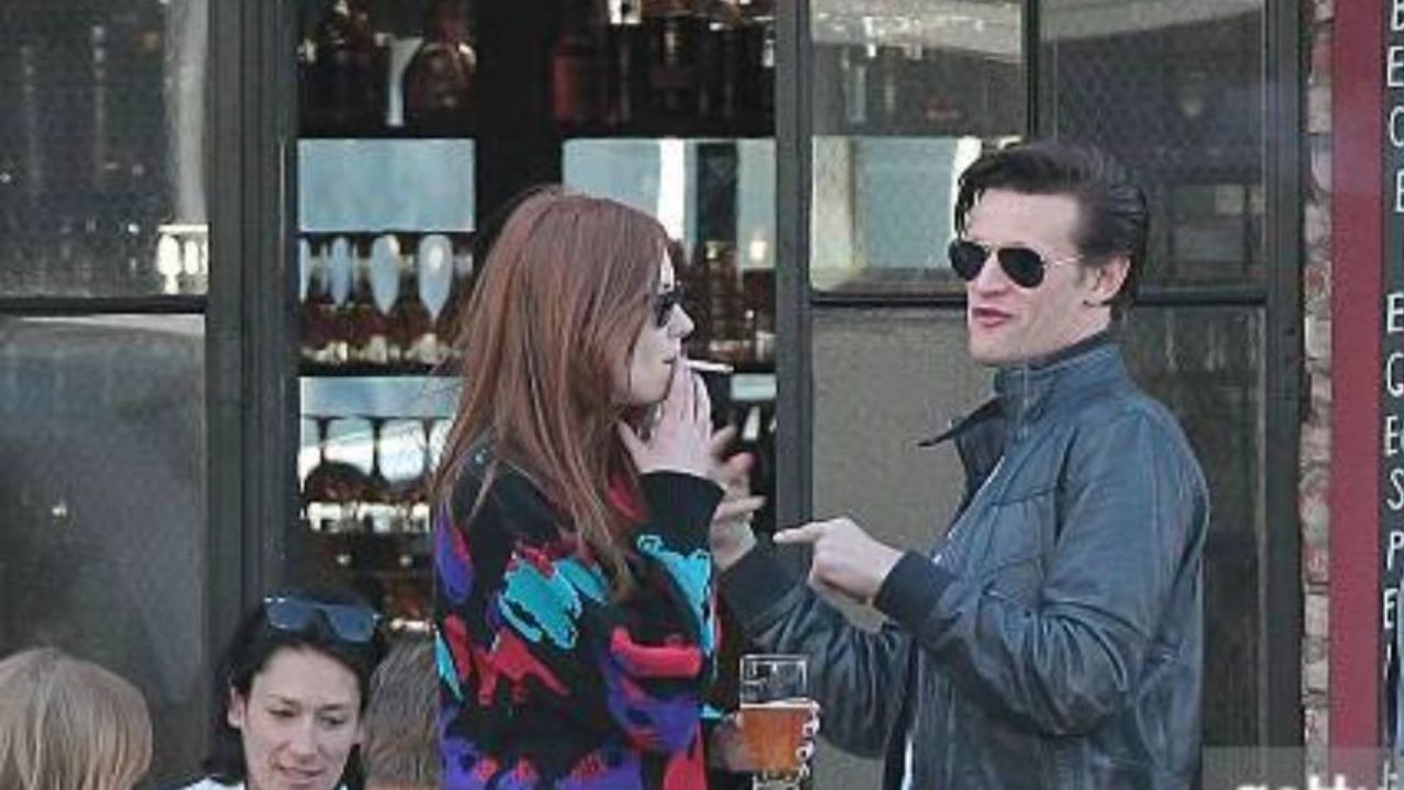 Karen Gillan has been spotted smoking multiple times in the past.