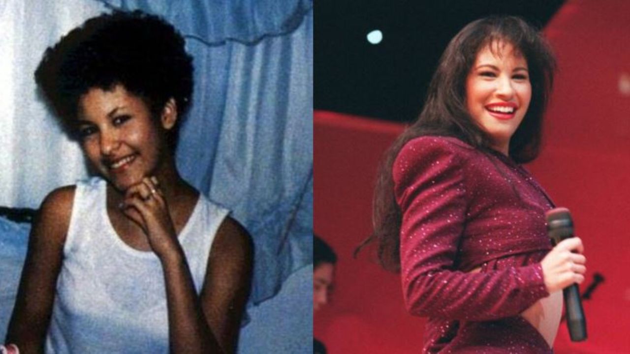Selena Quintanilla before and after cosmetic treatments. blurred-reality.com